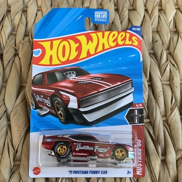 Hot Wheels 2025 Case H Super Treasure Hunt STH '71 Mustang Funny